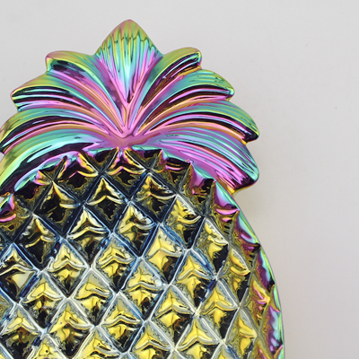 rainbow pineapple trinket dish