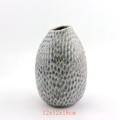 Ceramic Flower Vase Set Of 3 Decorative