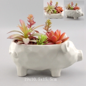 Ceramic pig planter manufacturer
