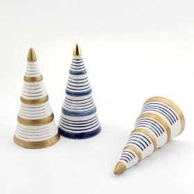 display cono ad anello in ceramica